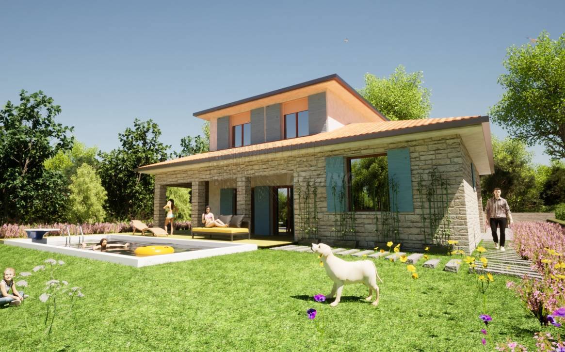 Nova vila v sredozemskem stilu! Otok Krk!!