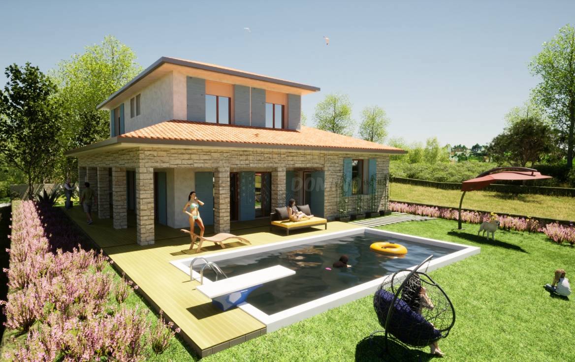 Nova vila v sredozemskem stilu! Otok Krk!!