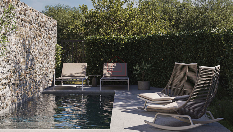 LUKSUZNA GRADNJA - NOVOGRADNJA - dvoetažni trosobni stan blizu plaže Podvrške s bazenom