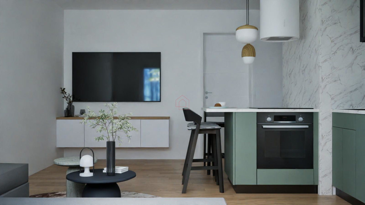 Trosobno stanovanje velikosti 50 m2 v naselju Trnsko