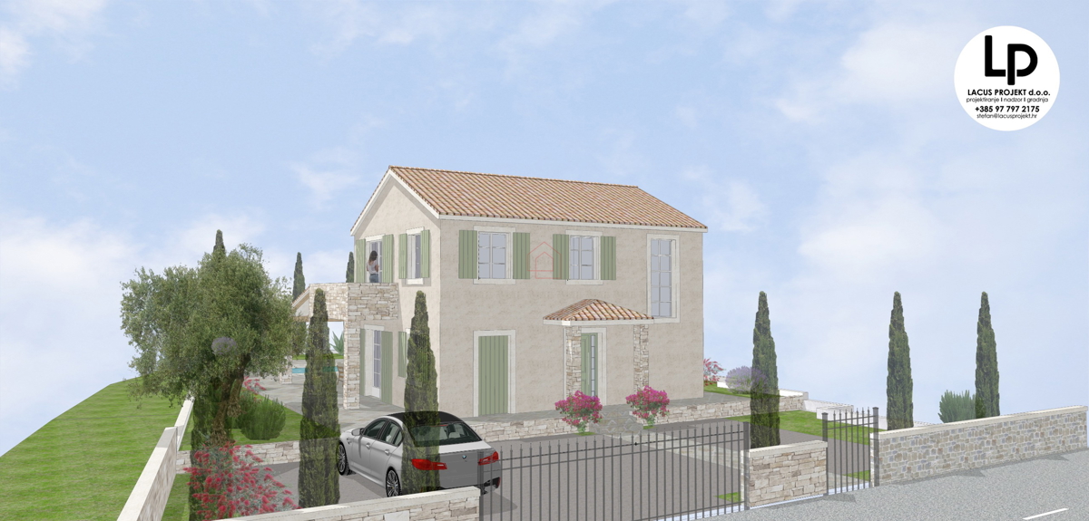 Gradbeno zemljišče za gradnjo družinske hiše z eno stanovanjsko enoto, velikosti 650 m2