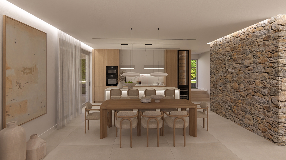 Luksuzna in pametna vila s čudovitim pogledom na morje - Primošten