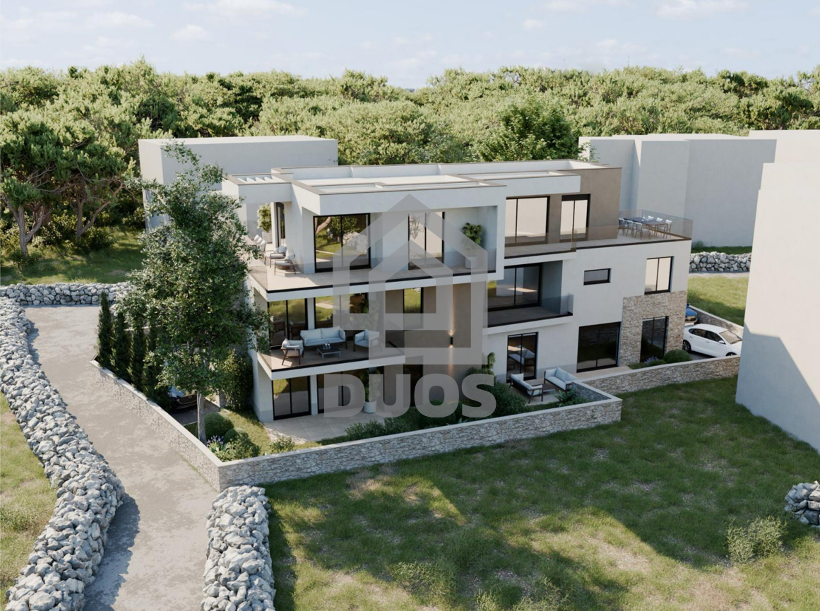 Novogradnja 2025 - stanovanje z dvema spalnicama in vrtom