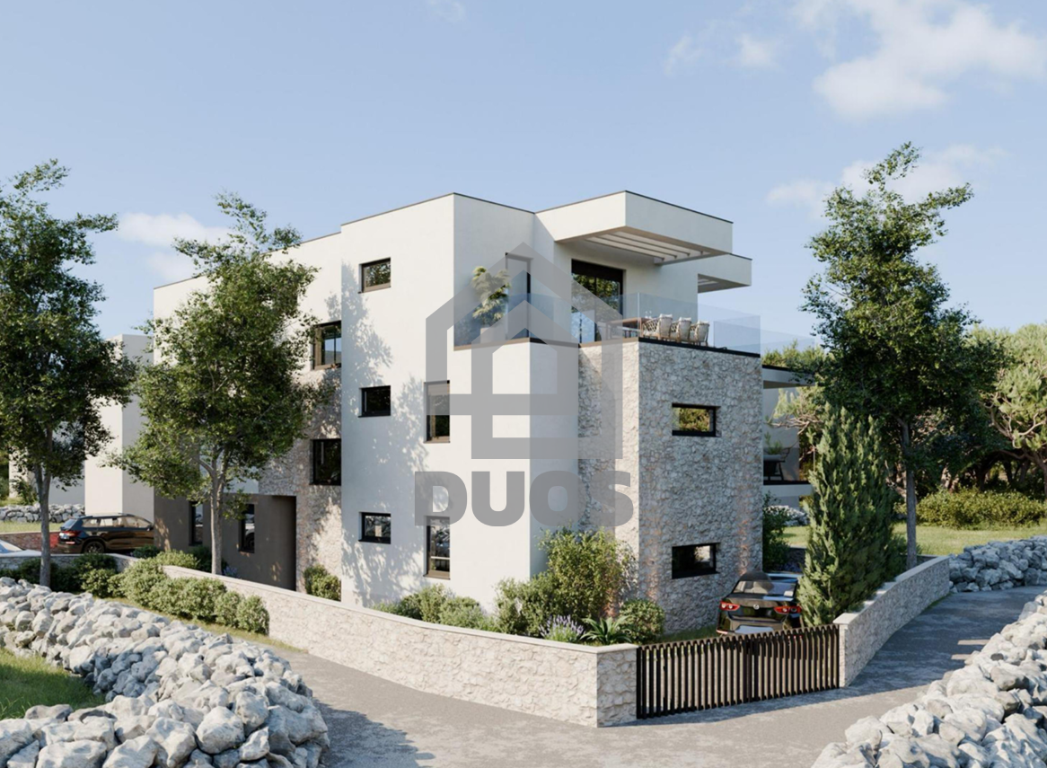 Novogradnja 2025 - Čudovito stanovanje z dvema spalnicama in vrtom velikosti 79,35 m2
