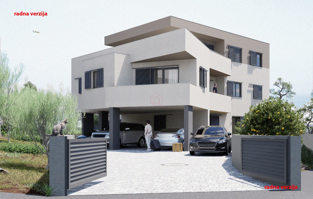 Stanovanje A4 v drugem nadstropju stavbe v kraju Jezera