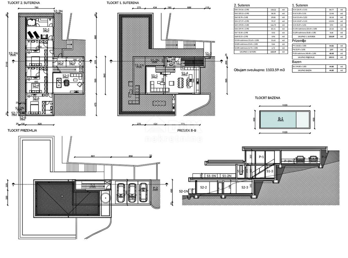 Hreljin, Bakar, 930m2