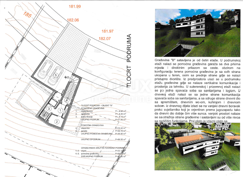 OPATIJA, LOVRAN, LIGANJ - zemljišče 1250m2 s pogledom na morje za stanovanjsko gradnjo - stanovanja / apartmaji / družinska hiša / vila / za najem hiš z bazenom / počitniška hiša z bazenom