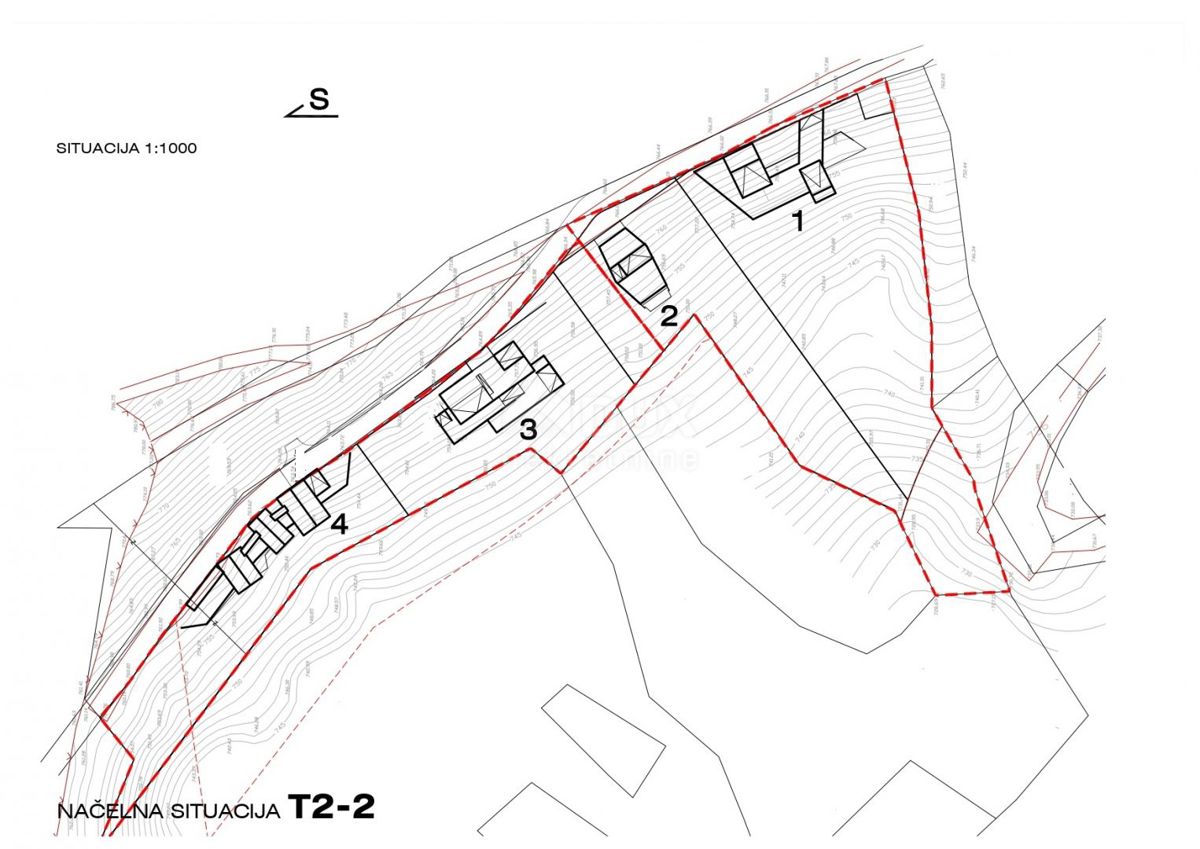 GORSKI KOTAR, FUŽINE - edinstven projekt v osrčju Gorskega kotarja, gradbeno zemljišče 1197 m2 s projektom za vilo, priložnost za investicijo!