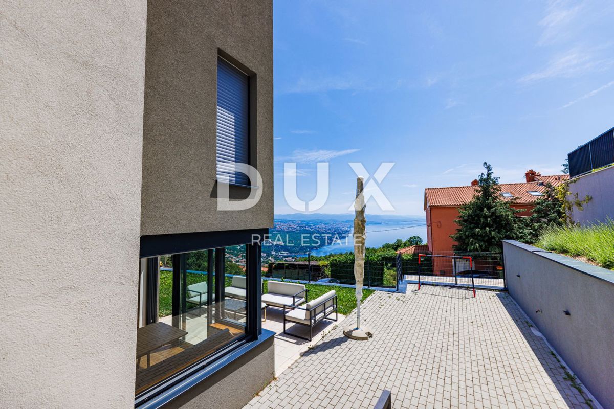 OPATIJA, BREGI - samostojna hiša 180m2 s panoramskim pogledom na morje + vrt 600m2