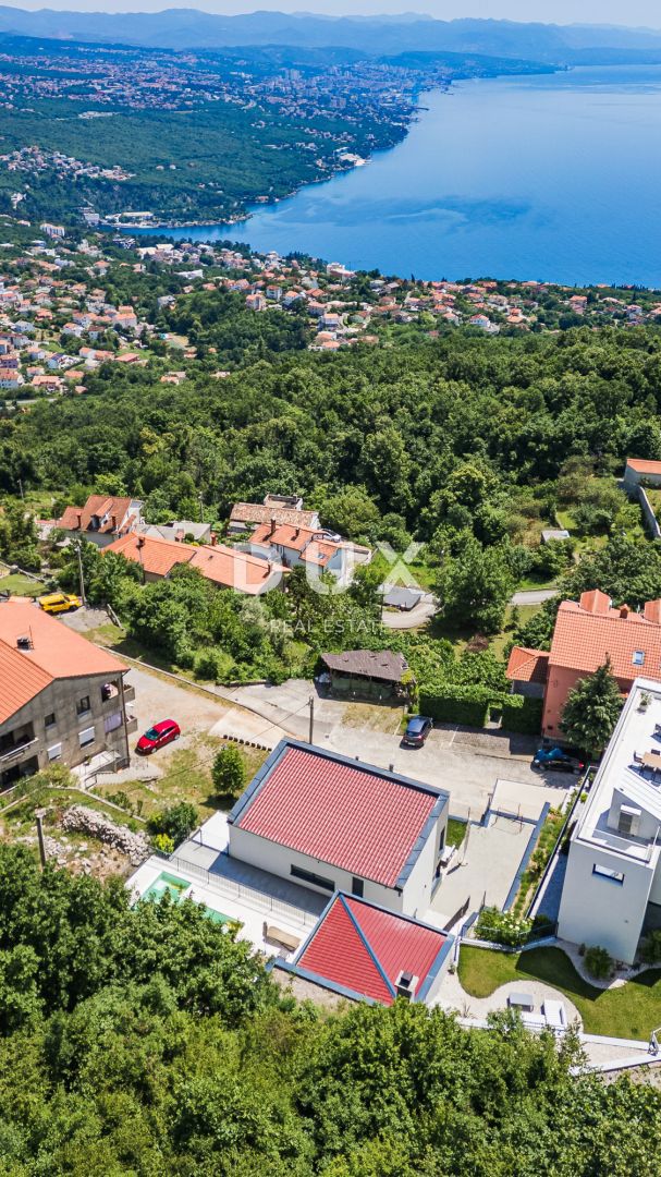 OPATIJA, BREGI - samostojna hiša 180m2 s panoramskim pogledom na morje + vrt 600m2