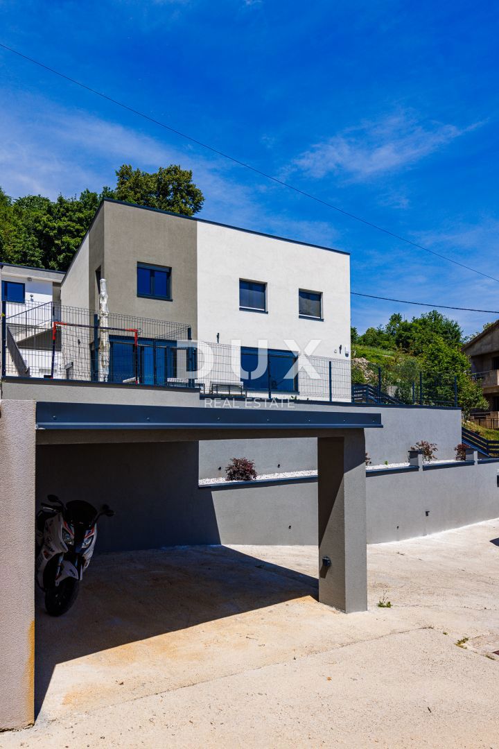 OPATIJA, BREGI - samostojna hiša 180m2 s panoramskim pogledom na morje + vrt 600m2