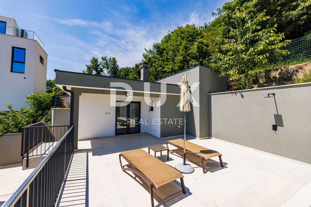 OPATIJA, BREGI - samostojna hiša 180m2 s panoramskim pogledom na morje + vrt 600m2