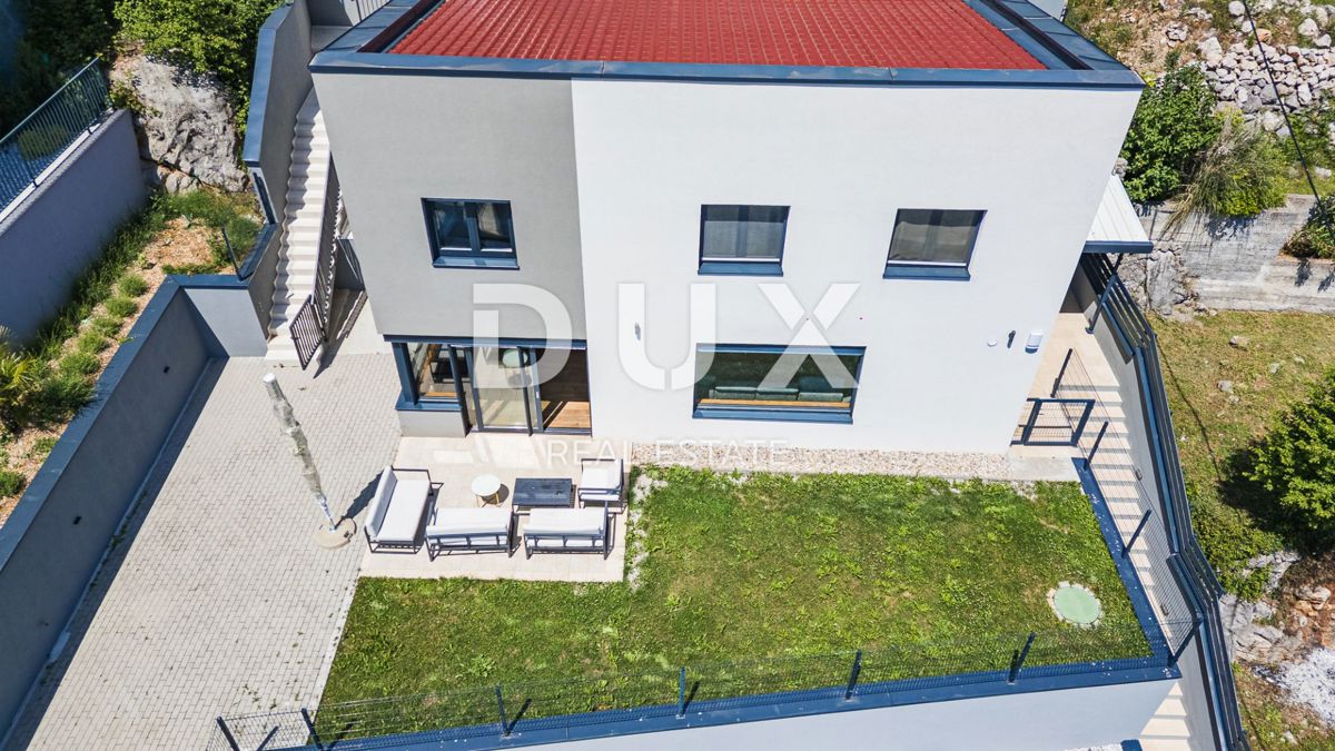 OPATIJA, BREGI - samostojna hiša 180m2 s panoramskim pogledom na morje + vrt 600m2