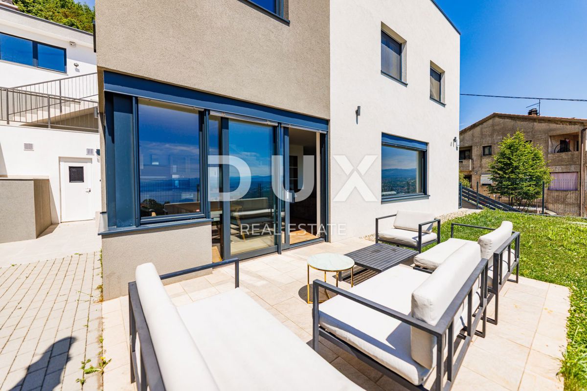 OPATIJA, BREGI - samostojna hiša 180m2 s panoramskim pogledom na morje + vrt 600m2