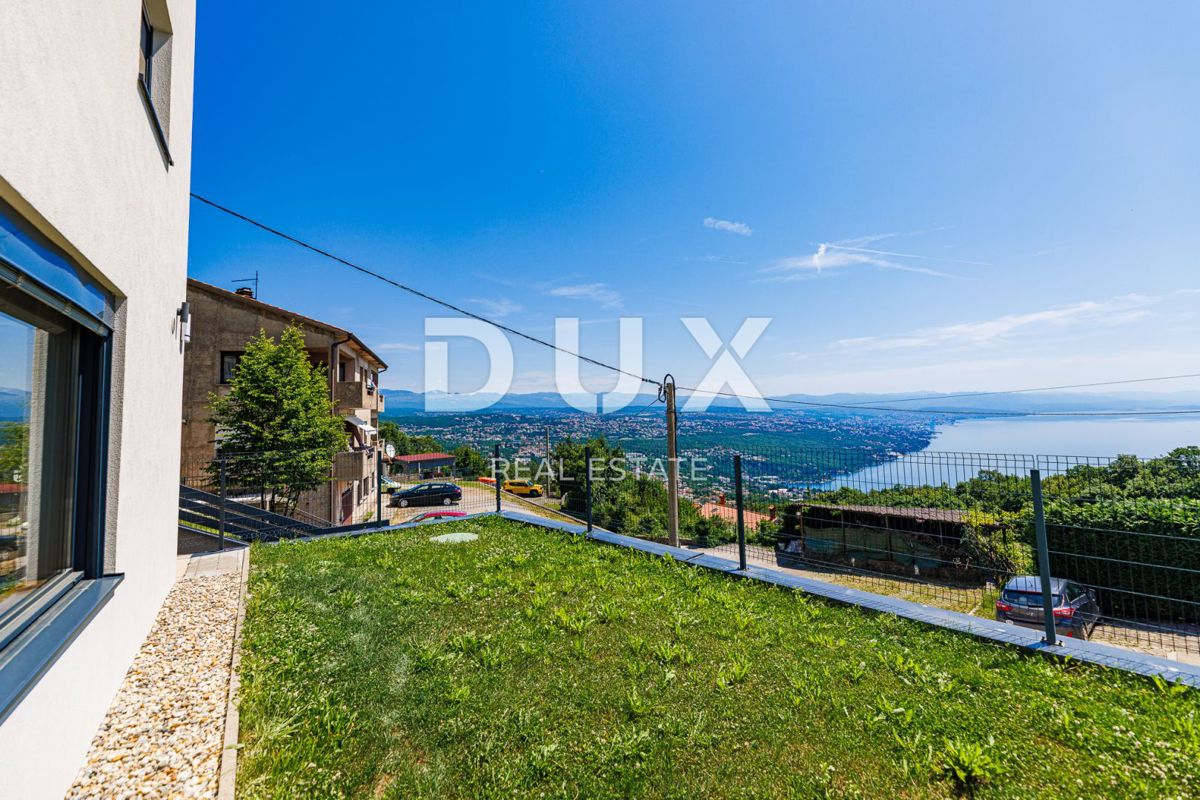 OPATIJA, BREGI - samostojna hiša 180m2 s panoramskim pogledom na morje + vrt 600m2