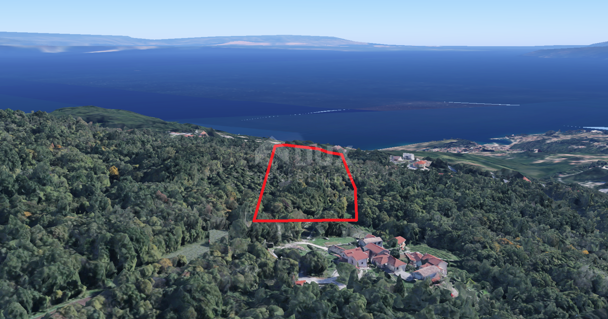 OPATIJA, VEPRINAC - gradbeno zemljišče 1800m2 s pogledom na morje za družinsko hišo/vilo/apartmaje/hišo za najem - počitnice z bazenom