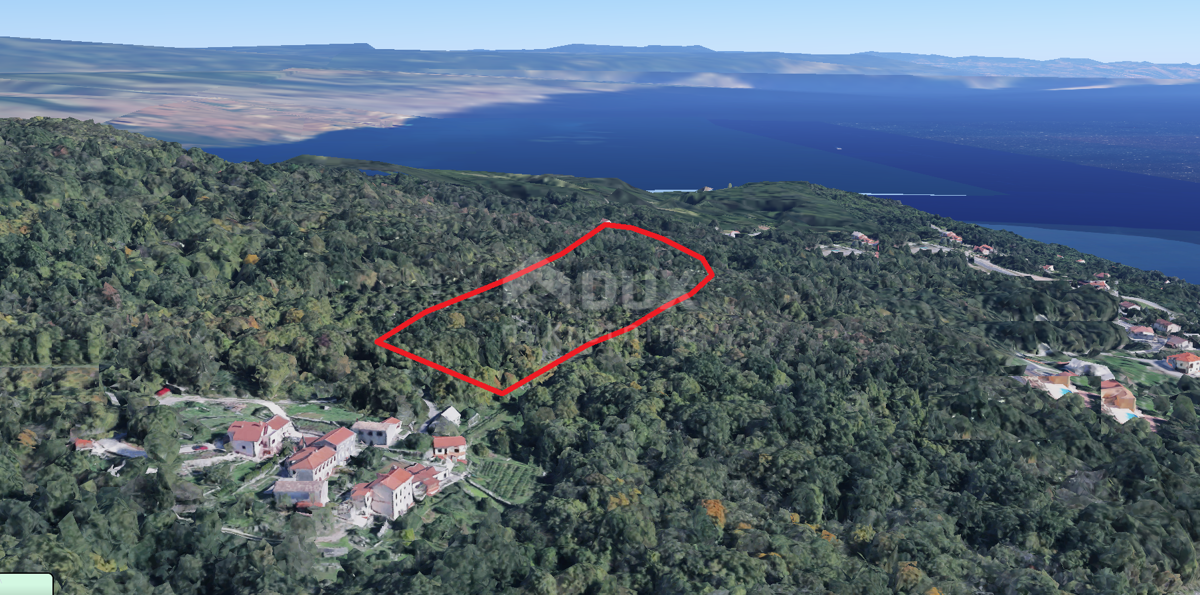 OPATIJA, VEPRINAC - gradbeno zemljišče 1800m2 s pogledom na morje za družinsko hišo/vilo/apartmaje/hišo za najem - počitnice z bazenom