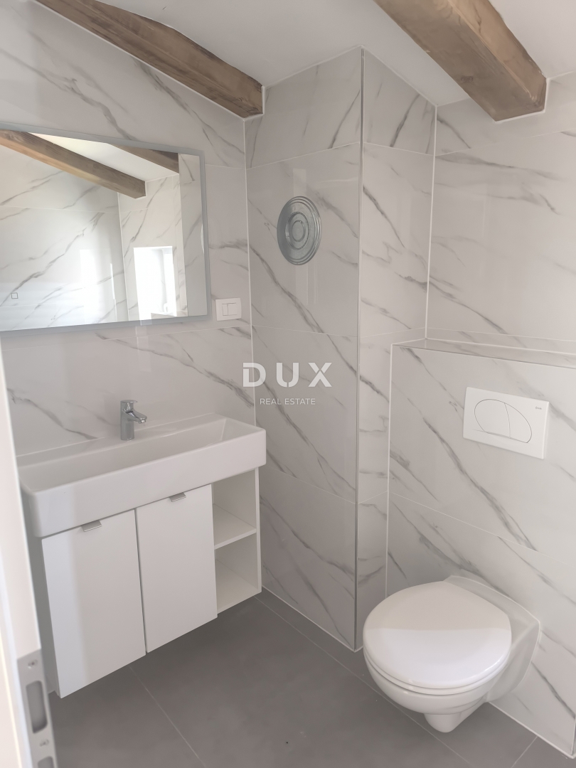 ISTRA, JURŠIĆI - Kamnita vrstna hiša z bazenom + apartma, NA KLJUČ