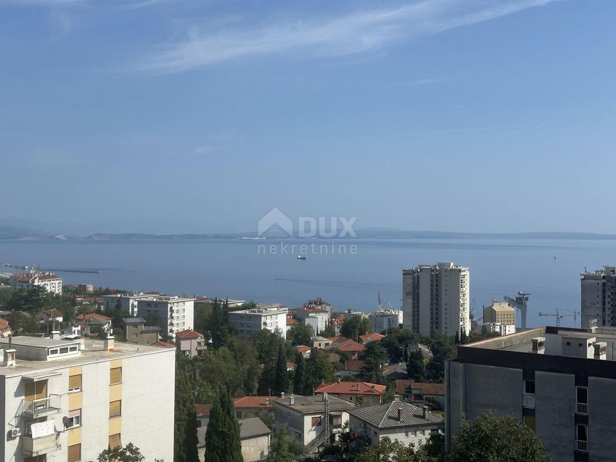 RIJEKA, ZAMET - odlično 2 sobno stanovanje s panoramskim razgledom