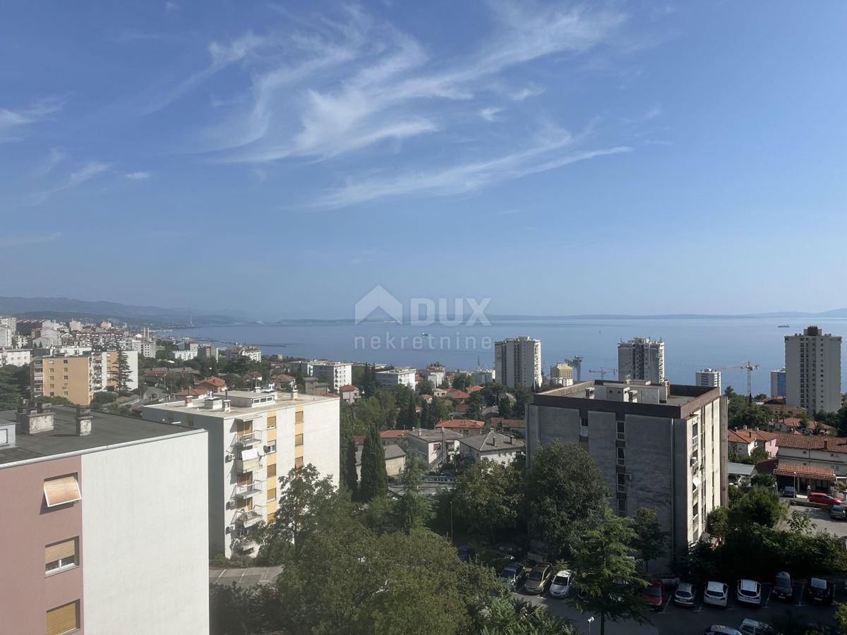 RIJEKA, ZAMET - odlično 2 sobno stanovanje s panoramskim razgledom