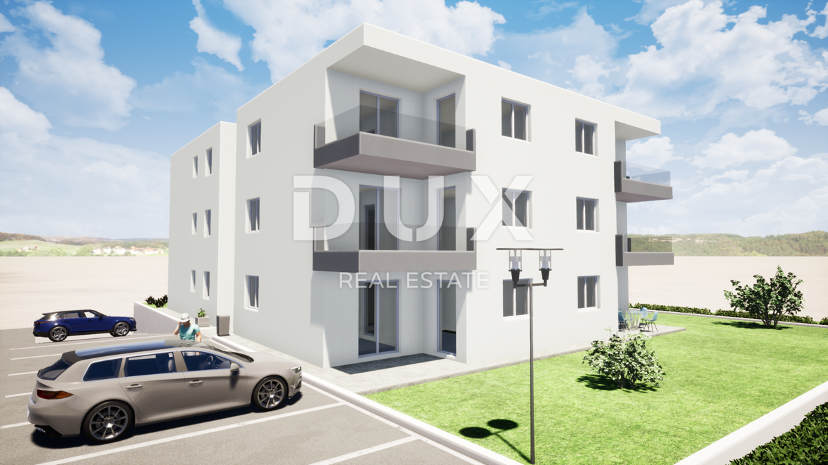 ISTRA, UMAG - Apartma z vrtom v novogradnji 200m od morja