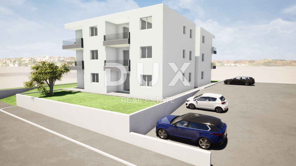 ISTRA, UMAG - Apartma z vrtom v novogradnji 200m od morja