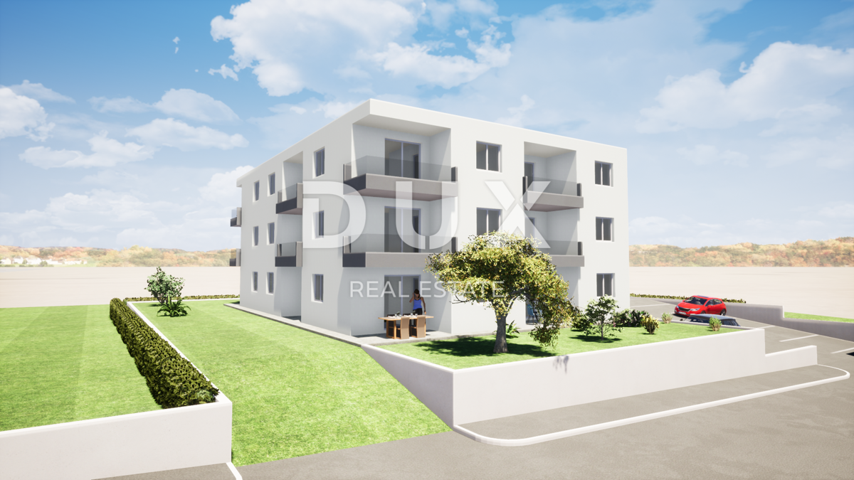 ISTRA, UMAG - Apartma z vrtom v novogradnji 200m od morja