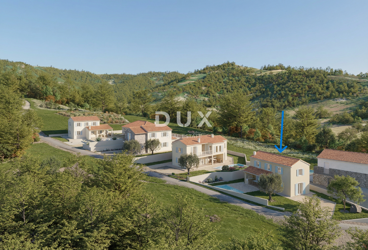 ISTRA, PIĆAN - Novozgrajena vila v mirnem okolju