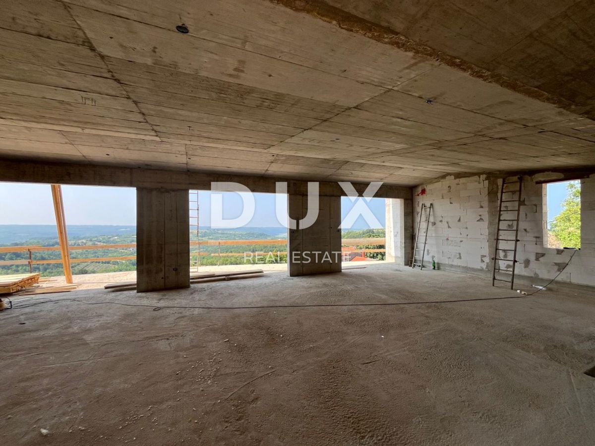 ISTRA, KRASICA - moderna samostojna vila z bazenom s panoramskim razgledom in garažo