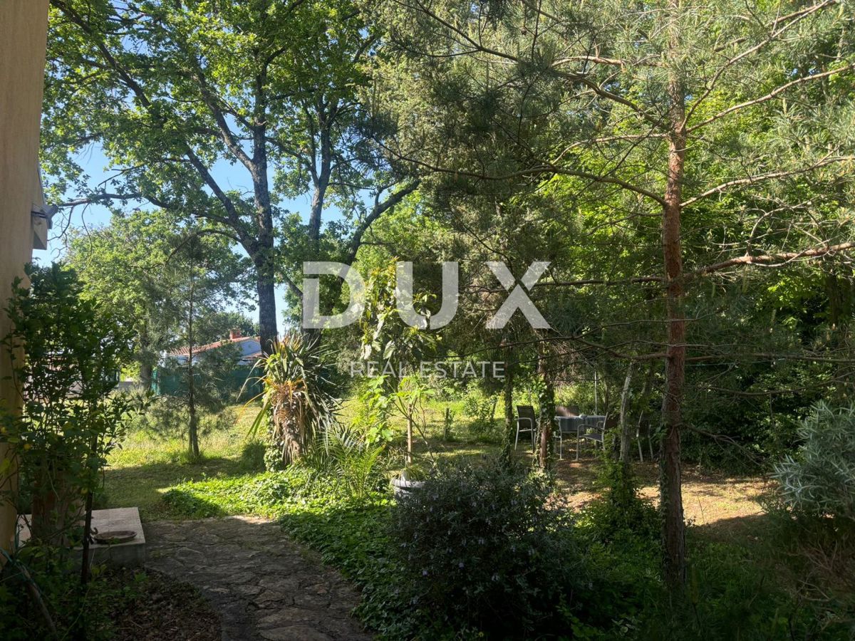 ISTRA, VALTURA (LIŽNJAN) - Hiša z dvema apartmajema in pogledom na morje v zeleni oazi!
