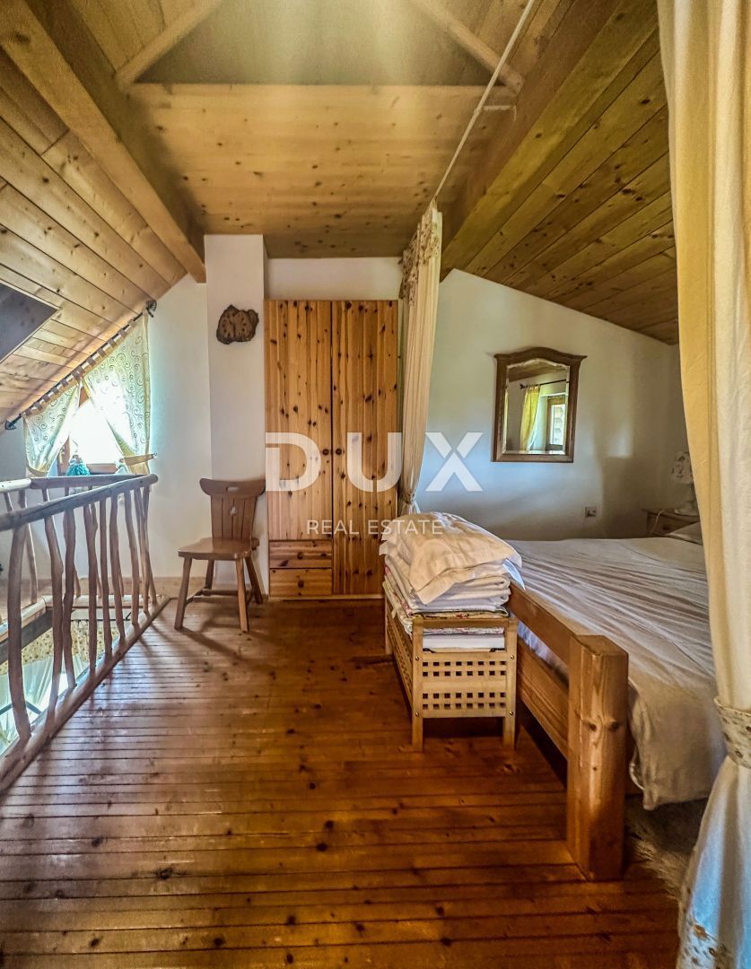 GORSKI KOTAR - Čudovito urejena počitniška hiša v Gorskem kotarju