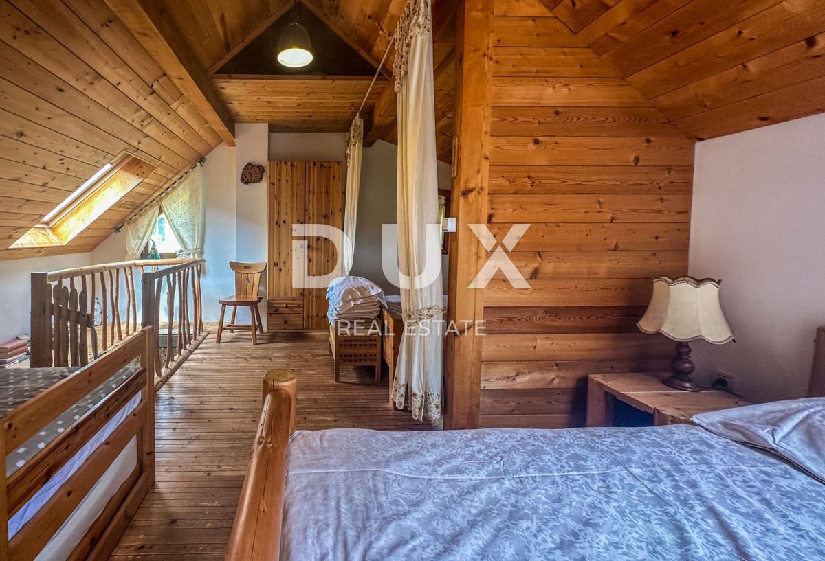 GORSKI KOTAR - Čudovito urejena počitniška hiša v Gorskem kotarju