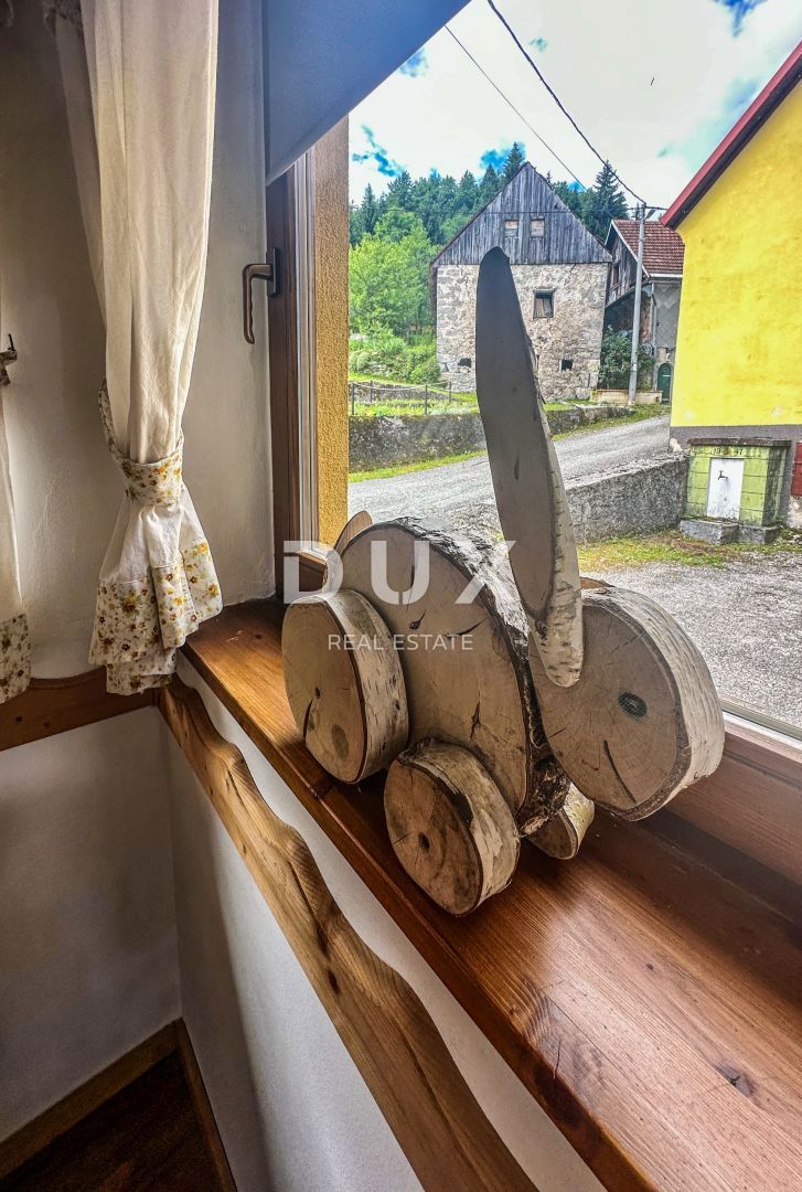 GORSKI KOTAR - Čudovito urejena počitniška hiša v Gorskem kotarju
