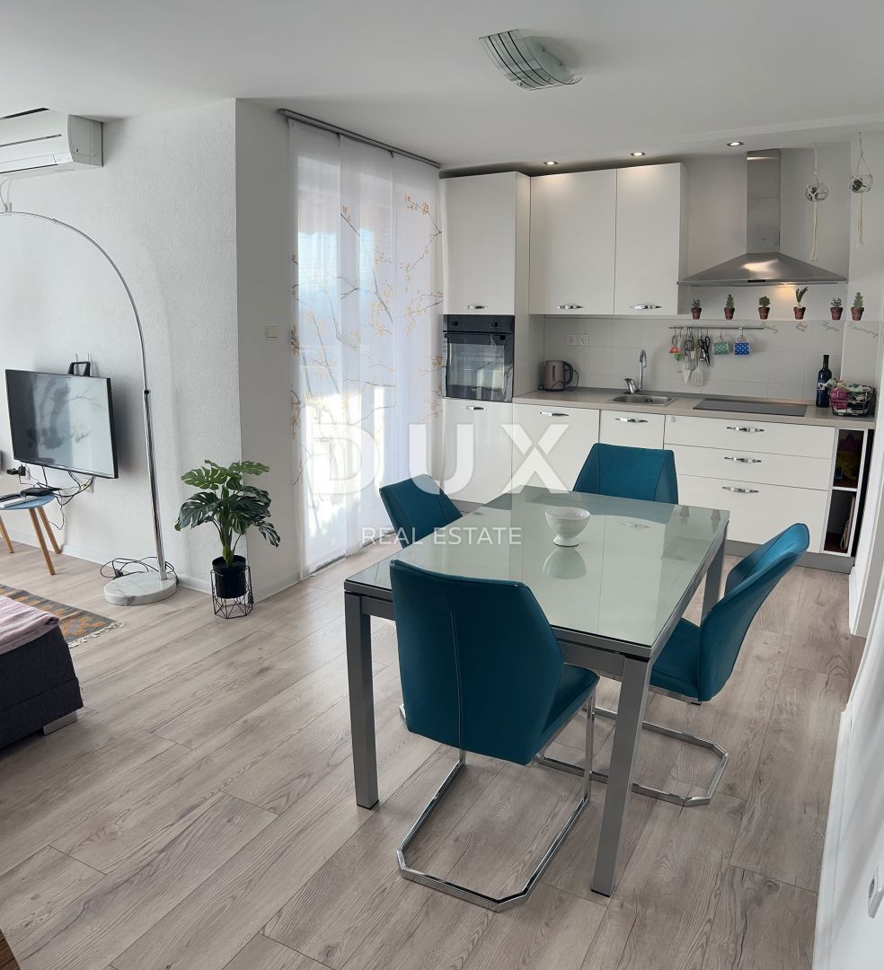 OTOK KRK, MALINSKA - Trisobni apartma z vrtom