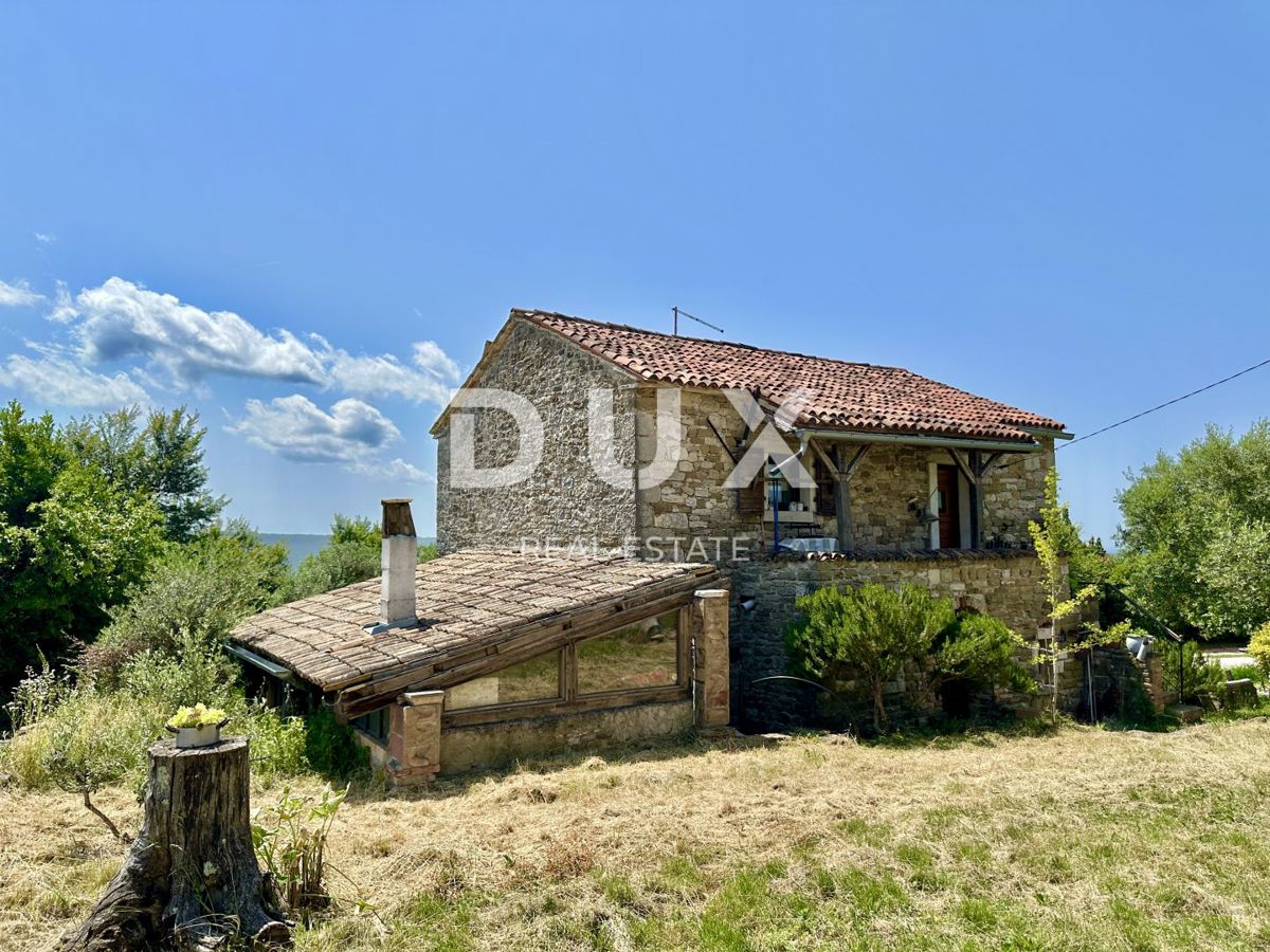 ISTRA, BUJE - NOVO - Umetnikova hiša s panoramskim razgledom