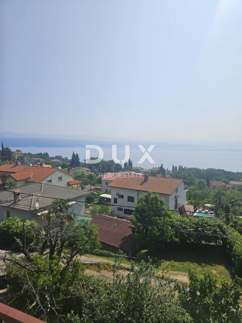OPATIJA, IKA - 2 apartmaja 143m2 (80m2 + 63m2) pritličje in 2. nadstropje s pogledom na morje + skupna površina 250m2