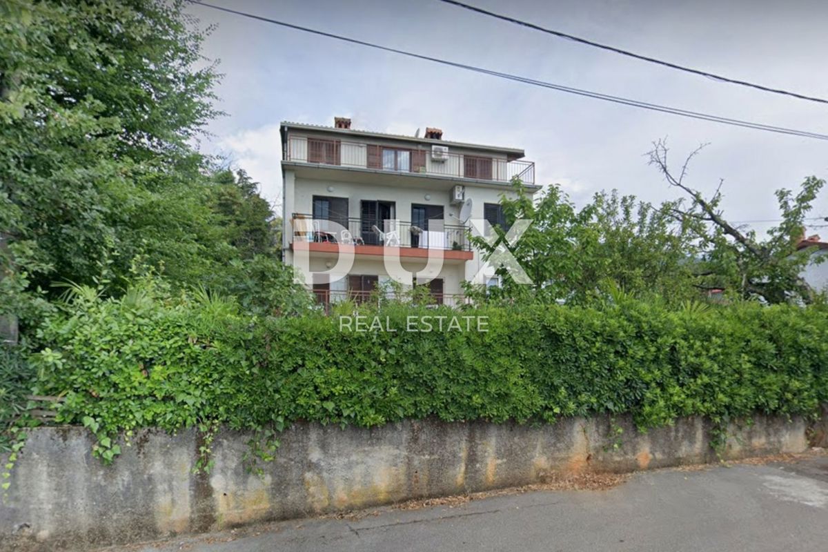 OPATIJA, IKA - 2 apartmaja 143m2 (80m2 + 63m2) pritličje in 2. nadstropje s pogledom na morje + skupna površina 250m2
