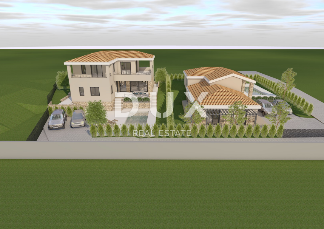 ISTRA, SVETVINČENAT - Gradbeno zemljišče s projektom in dovoljenjem