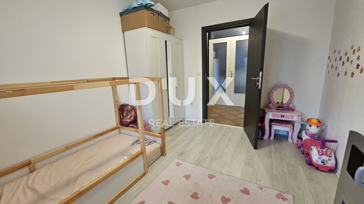 RIJEKA, KRNJEVO - opremljeno 3-sobno stanovanje z dnevno sobo