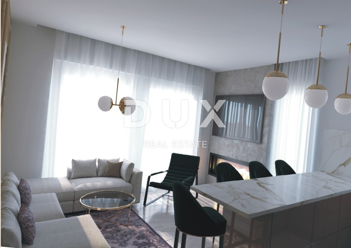 TROGIR, ČIOVO - penthouse v bližini plaže
