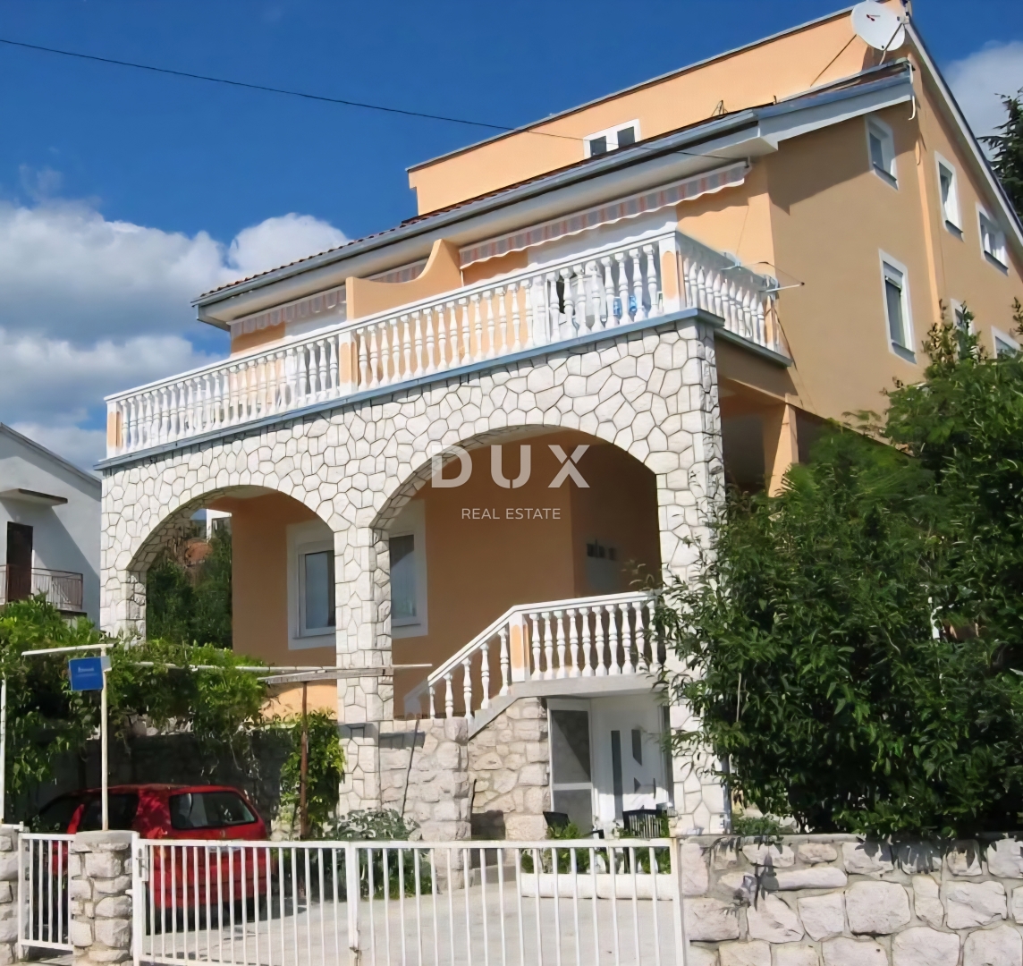 CRIKVENICA, DRAMALJ - Odlična apartmajska hiša 130 m od morja