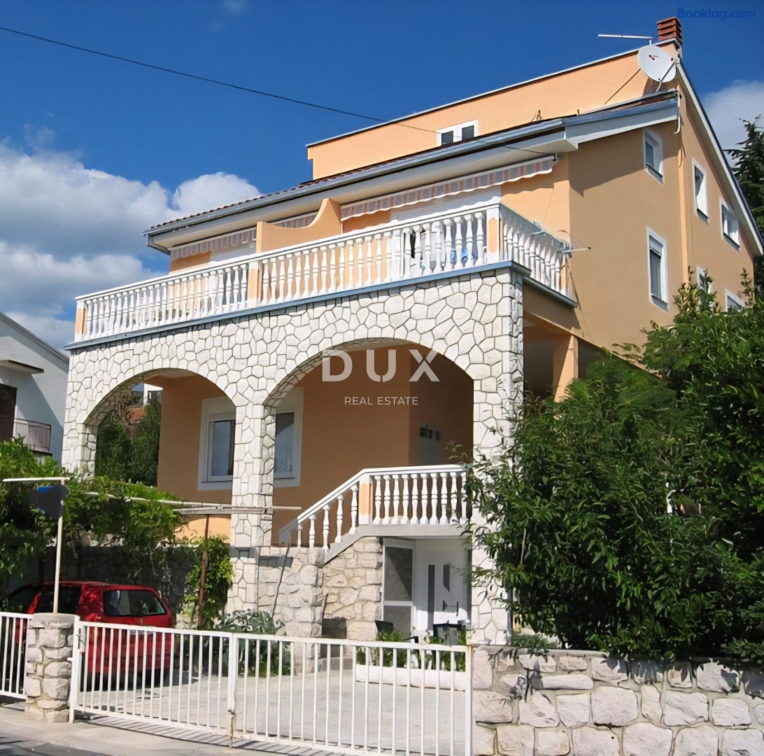 CRIKVENICA, DRAMALJ - Odlična apartmajska hiša 130 m od morja
