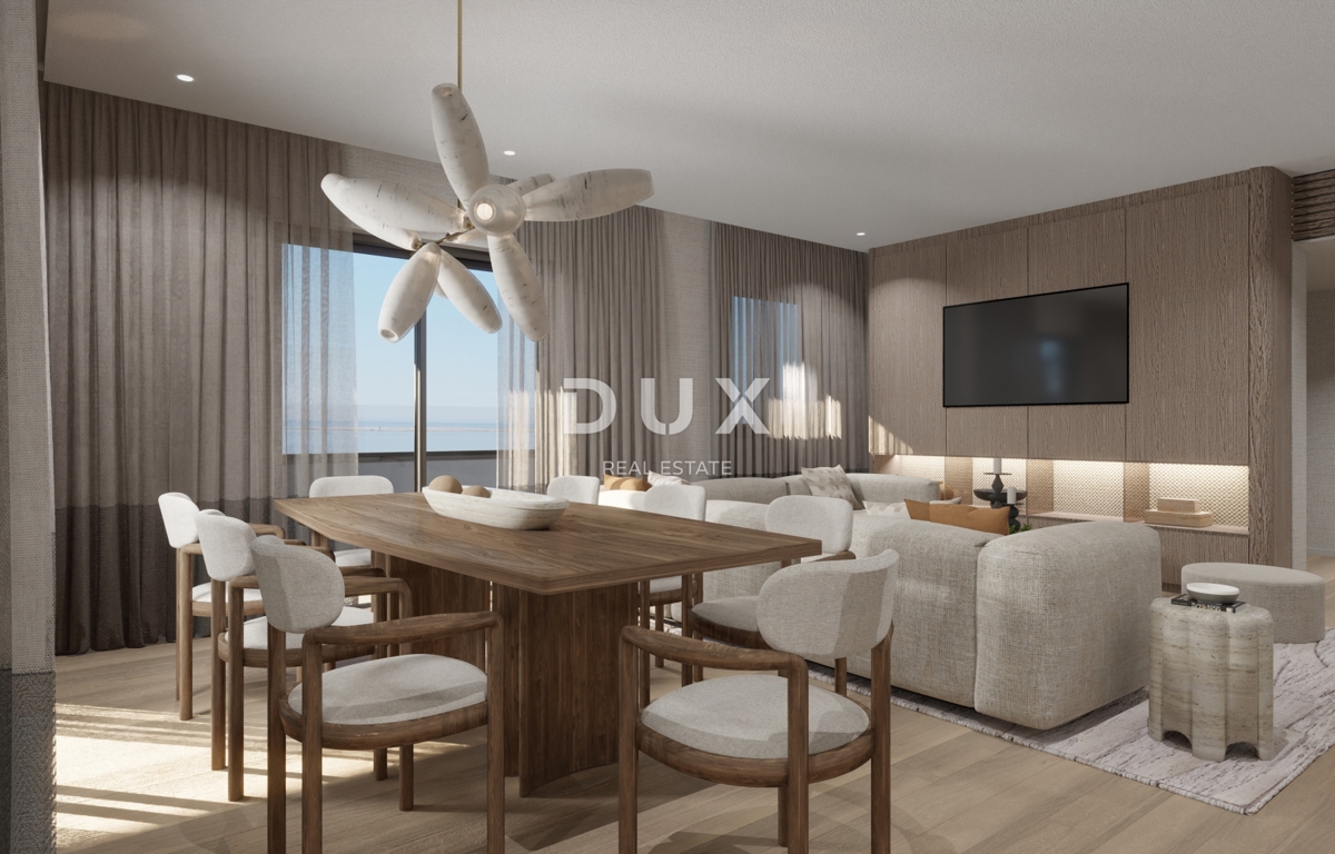 ZADAR, ZATON - Vrhunski penthouse z dvigalom 45 metrov od plaže! A10