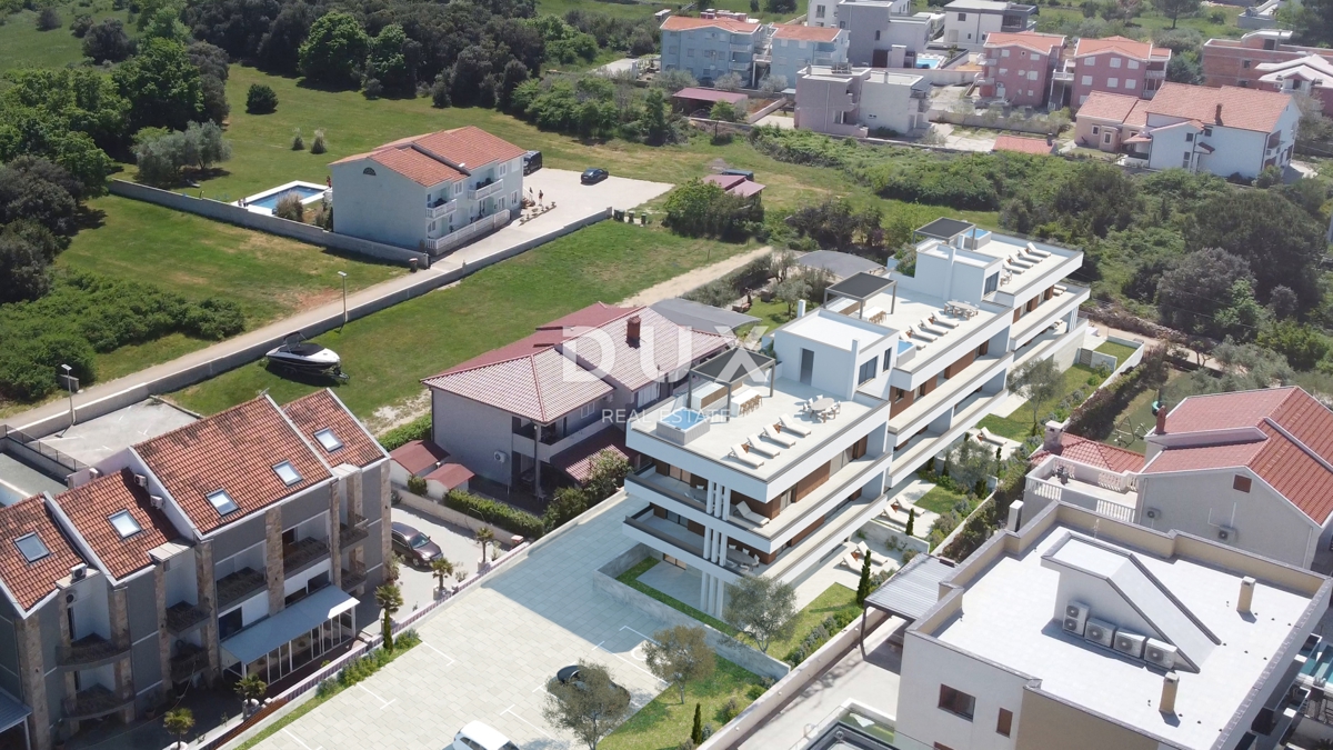 ZADAR, ZATON - Vrhunski penthouse z dvigalom 45 metrov od plaže! A10