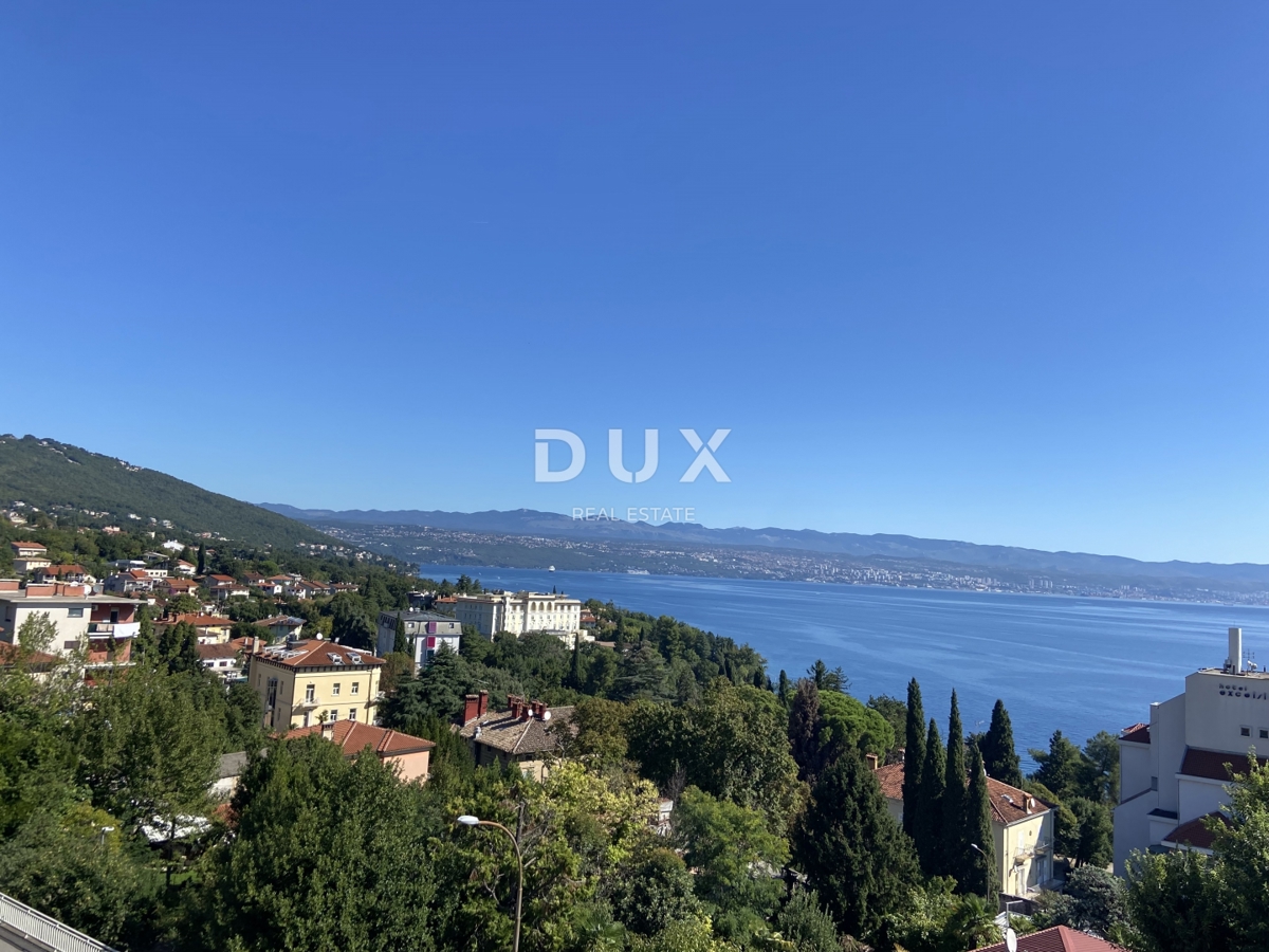 LOVRAN - dvosobno stanovanje z odprtim pogledom na morje