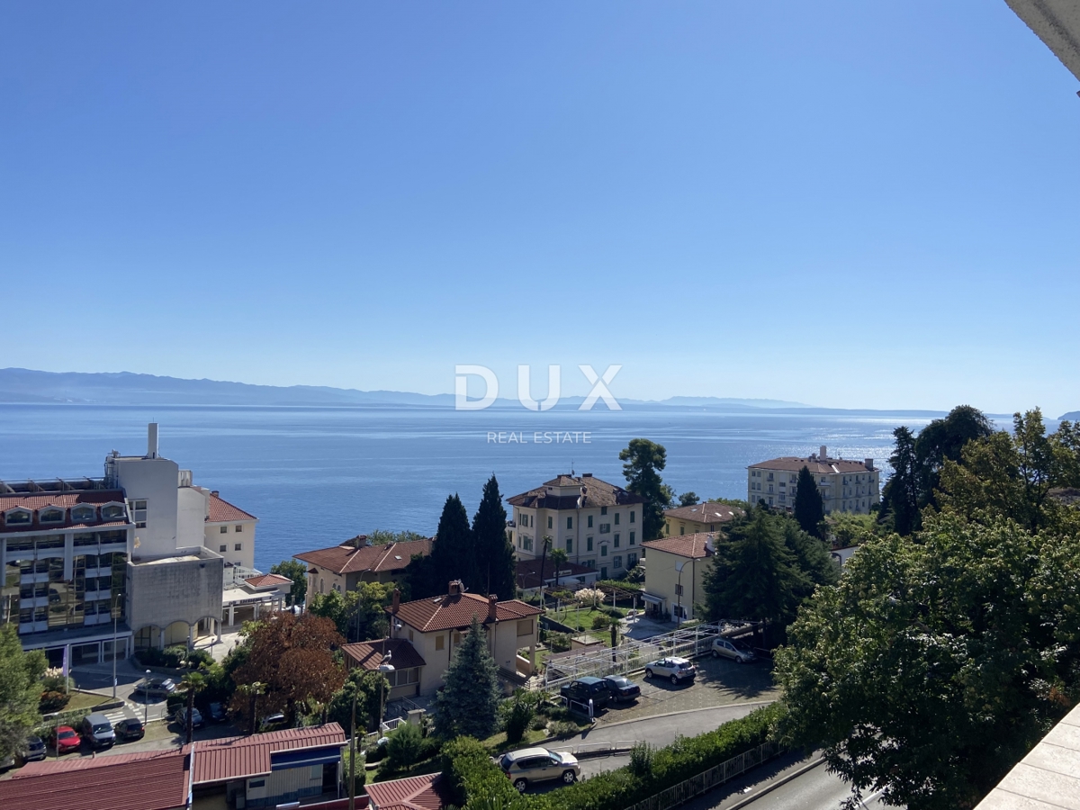 LOVRAN - dvosobno stanovanje z odprtim pogledom na morje