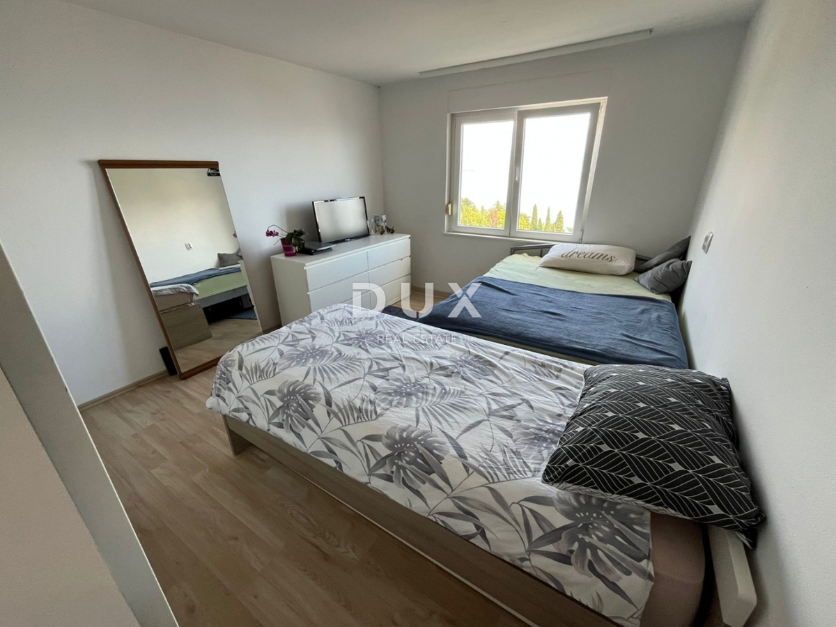 LOVRAN - dvosobno stanovanje z odprtim pogledom na morje