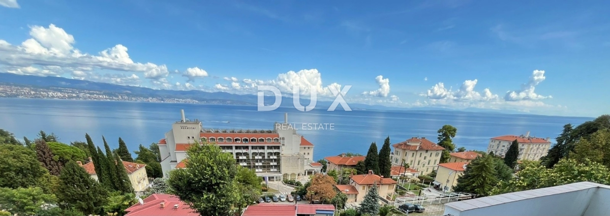 LOVRAN - dvosobno stanovanje z odprtim pogledom na morje