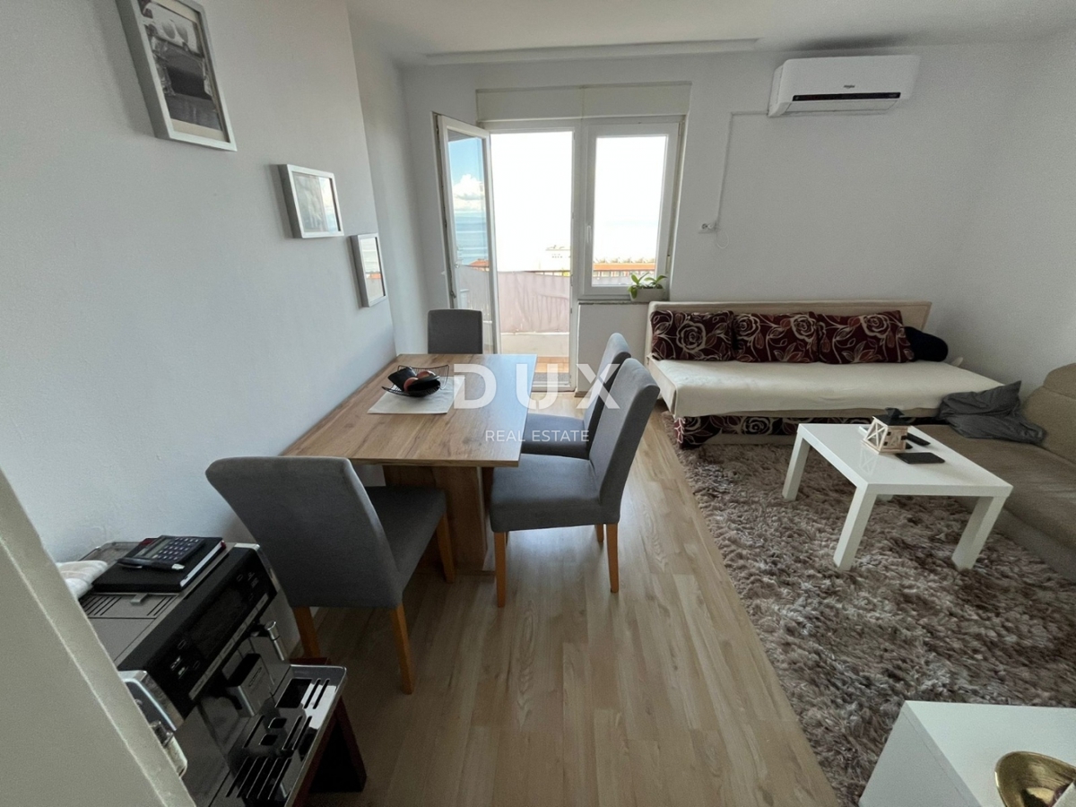 LOVRAN - dvosobno stanovanje z odprtim pogledom na morje