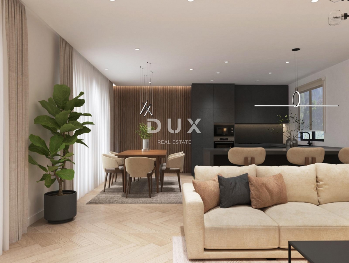 ISTRA, PREMANTURA – Penthouse z 1 spalnico in 1 dnevno sobo z zasebnim vhodom in prostorno teraso s pogledom na morje, blizu plaž in Kamenjaka